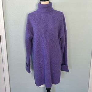 NWT & Other Stories Wool Oversized Turtleneck Knit Sweater Size M